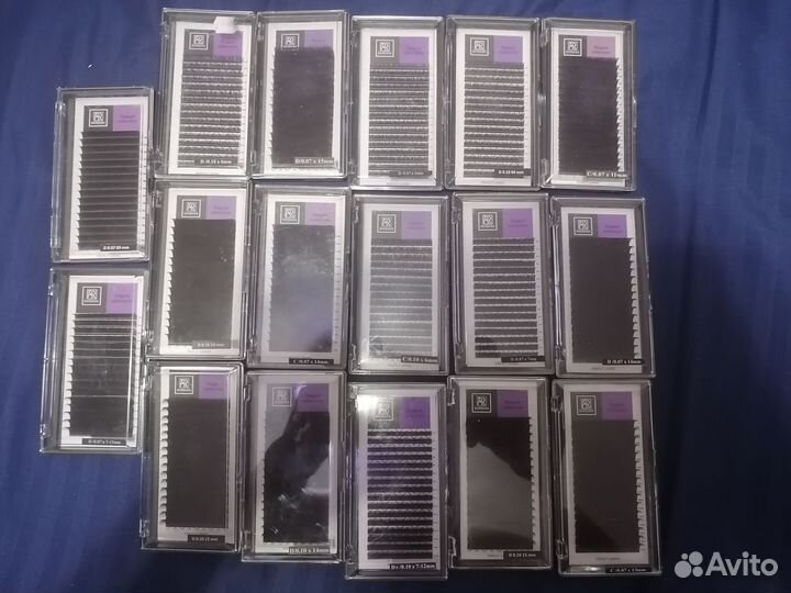 Ресницы для наращивания Barbara 17 шт