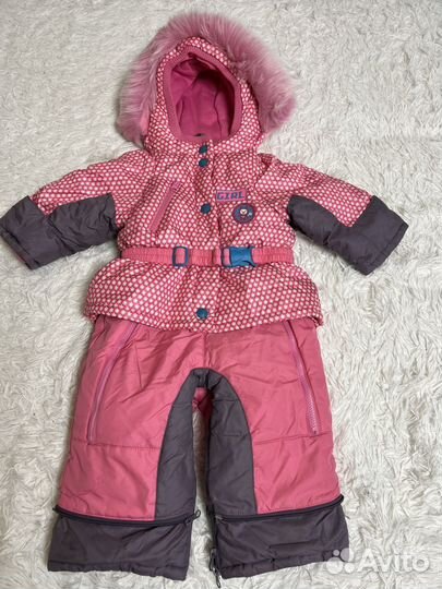 Комбинезон для девочки зима 80