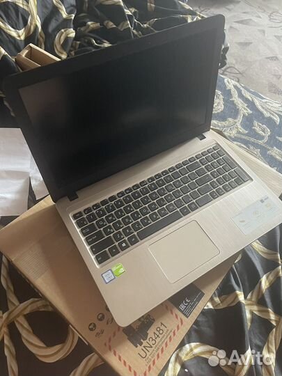 Игровой ноутбук asus 6гб/1000гб/nvidia 110mx