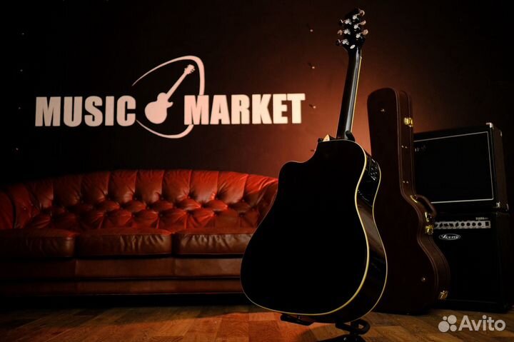 Электроакустическая гитара Stagg (Комплект)