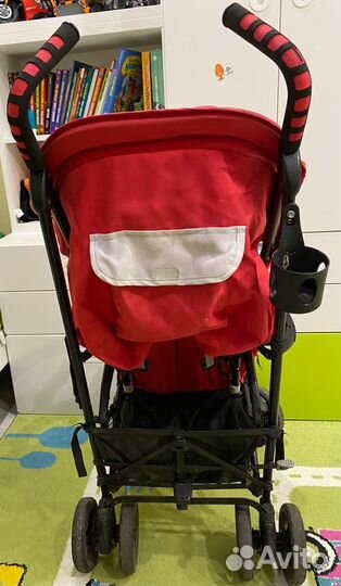 Коляска трость inglesina trip+меховой конверт