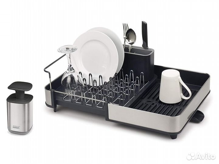 Сушилка для посуды и диспенсер мыла Joseph Joseph