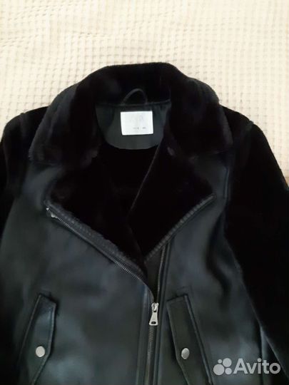 Дубленка zara для девочки