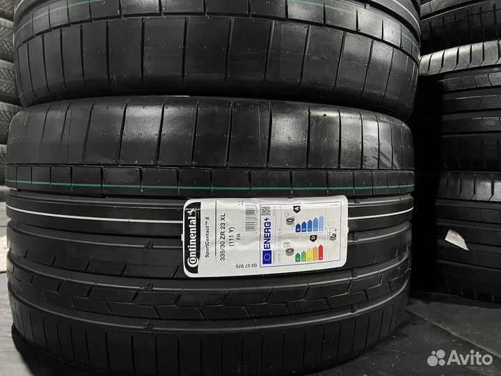 Continental ContiSportContact 6 335/30 R23 и 295/35 R23 109Y