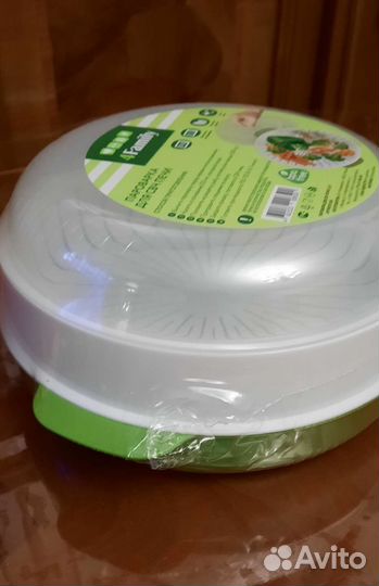 Пароварка для свч печи.Новая