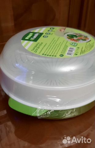 Пароварка для свч печи.Новая