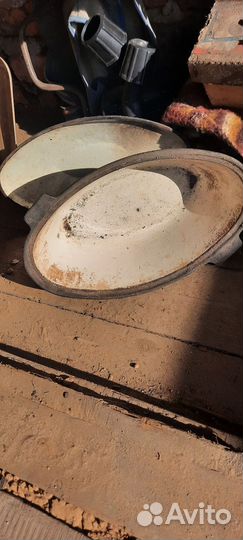 Казан чугунный бу для плова в отличном состоянии