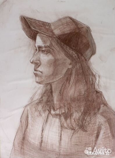 Рисунки карандашом, углем и в см.технике. Часть 23