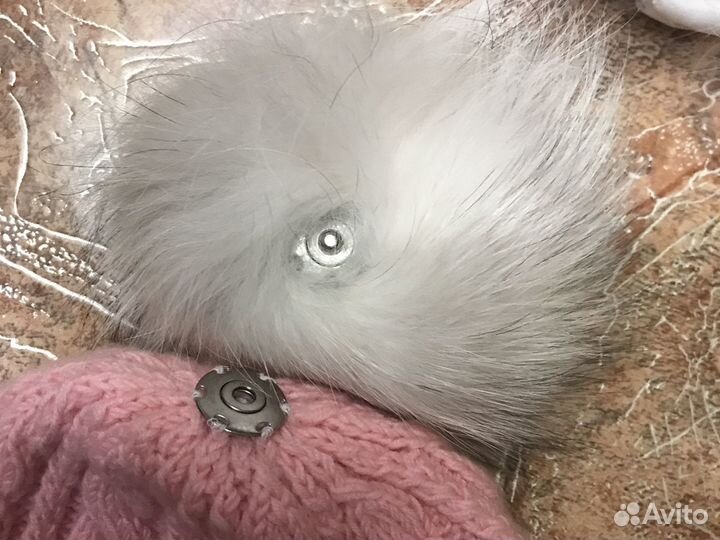 Шапочка на девочку 2-3 года