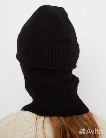 Шапка капор женская зимняя