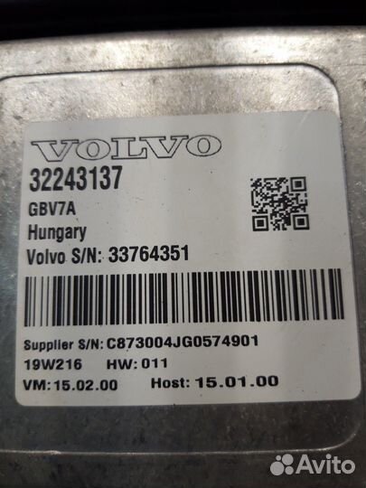 Блок управления камерами (Volvo XC60 II)