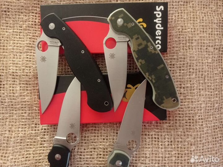 Нож складной Spyderco Military