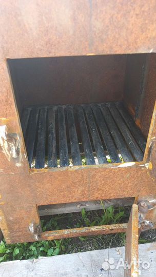 Печь для бани с баком