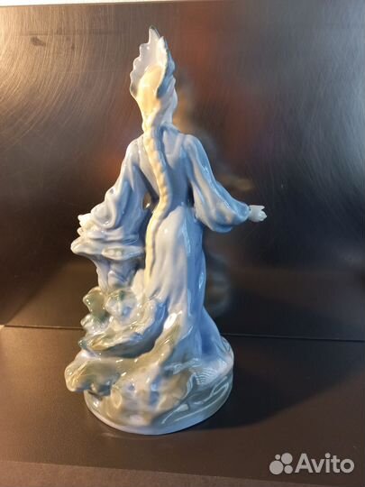 Статуэтка фарфор,Винтаж.Хозяйка Медной горы.50е.г