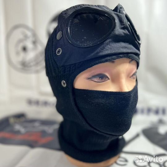 Балаклава C. P. Company Fine Merino Wool Goggle