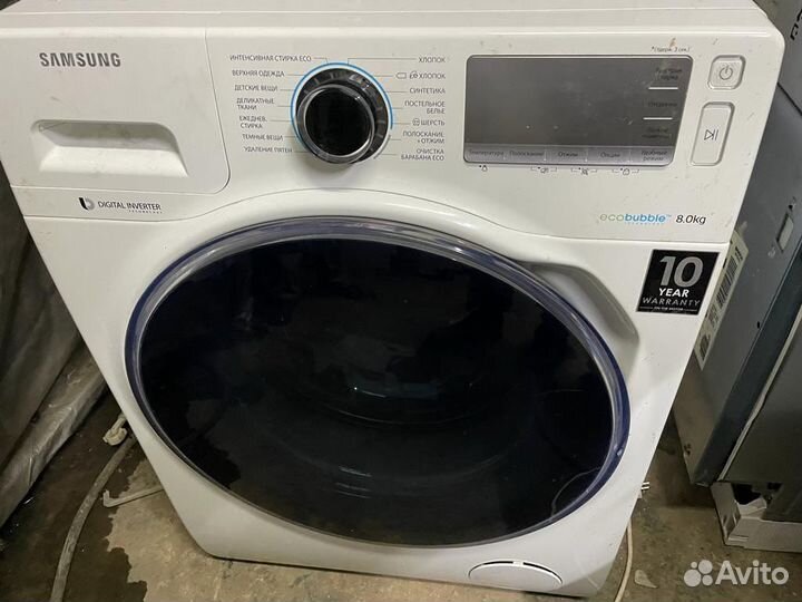 Samsung eco bubble 8 кг