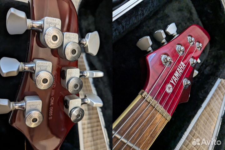 Yamaha RGX520FZ CherryRed (modified)