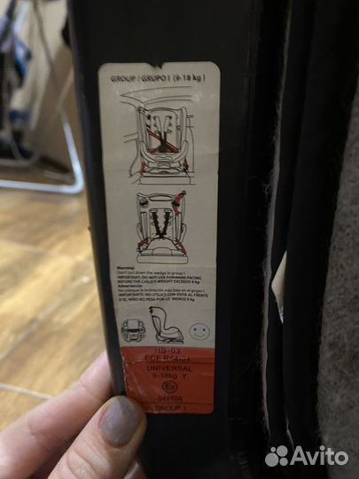 Автокресло (9-18) Fin+