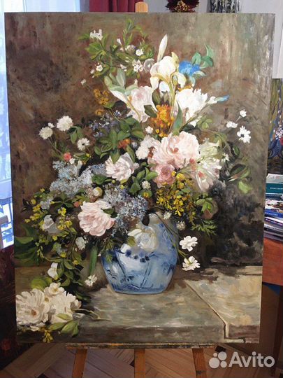 Художник, копиист, картины маслом