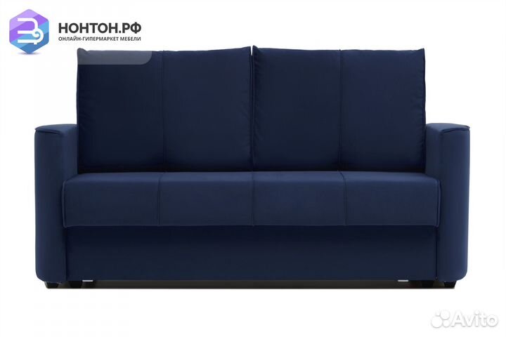 Диван еврокнижка Колибри темно-синий