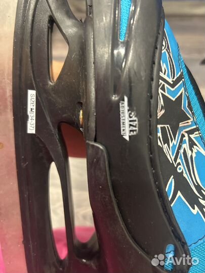 Коньки детские раздвижные 34 37