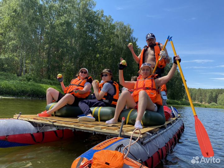 Сплав по реке Нейва «Уральская жемчужина», 1 день