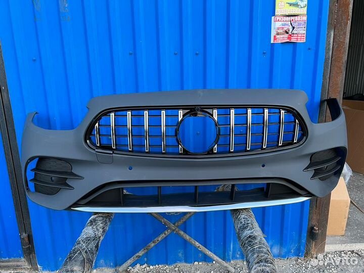 Бампер передний на мерседес 213 рестайлинг