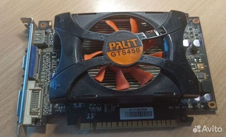 Видеокарта Palit GTS450 1GB sDDR3