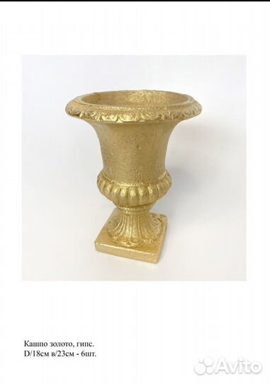 Бетонные кашпо