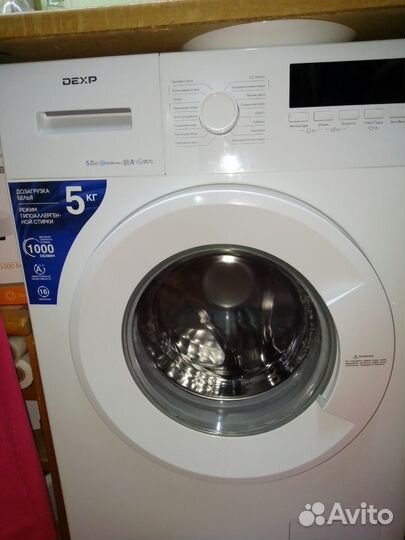 Стиральная машина, б/у, dexp