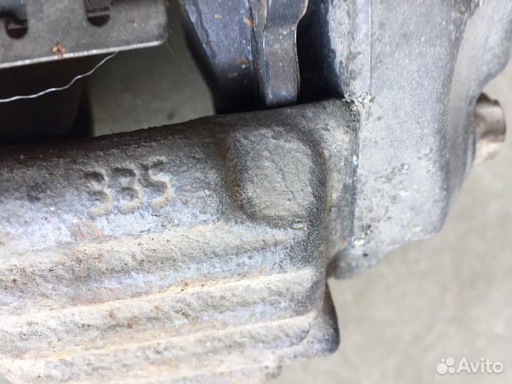 W221 суппорт задний левый правый 335мм