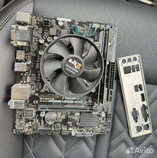 Комплект asus i3 8100 + h310 + 16Gb