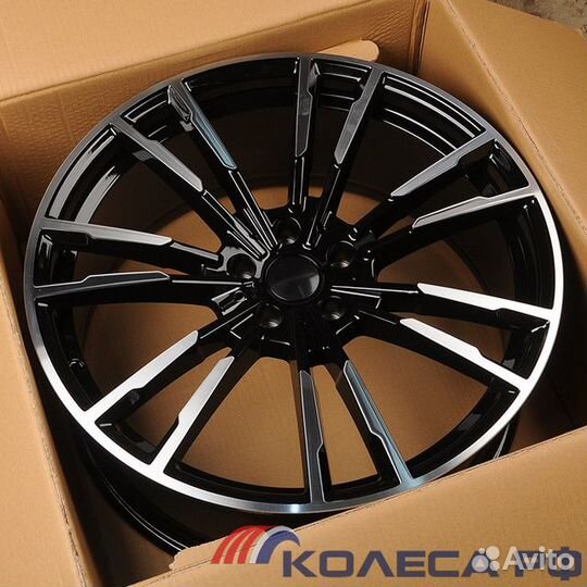 Диски 7050 8.5/20 5x120 ET35 d72.6 black machined