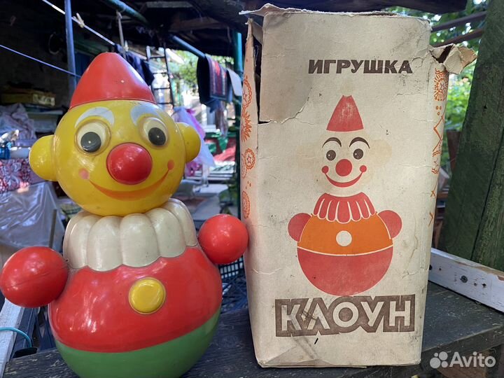 Игрушка неваляшка СССР 