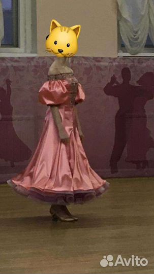 Платье для бальных танцев стандарт