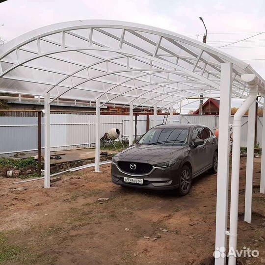 Навес для машины