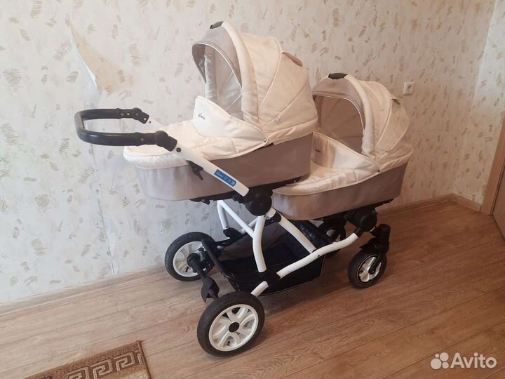 Коляска для двойни 2 в 1