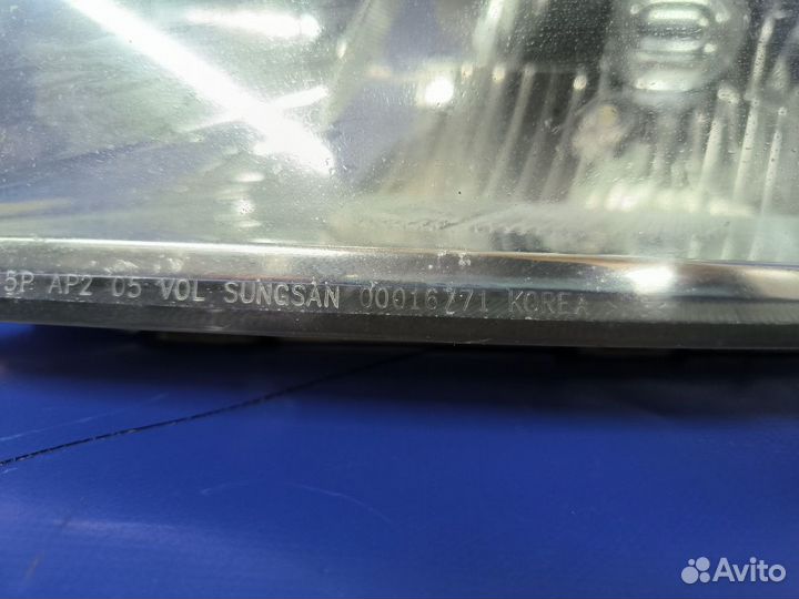 Фара левая Chevrolet Aveo T250