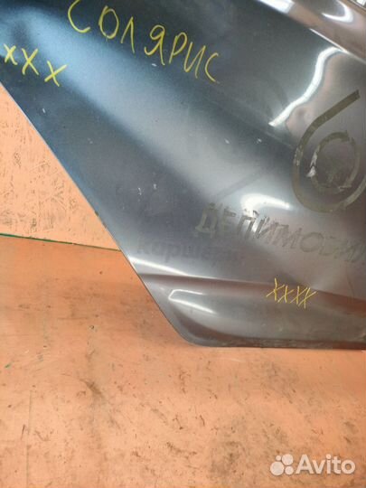 Оригинал с дефектом Solaris 1 дверь R задняя