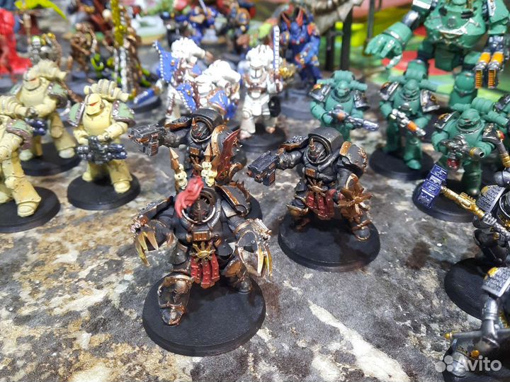 Миниатюры. Warhammer 40000. С покрасом. 3д печать