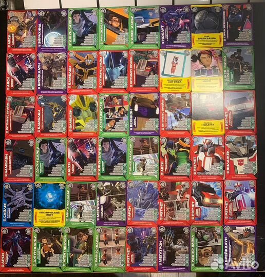 Карточки Трансформеры Прайм