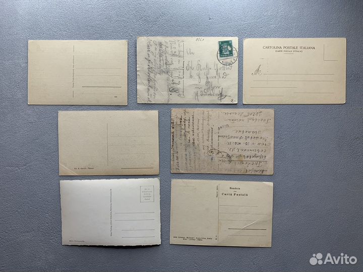 Старинные открытки Европы