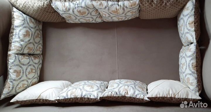 Подушки бортики для кроватки