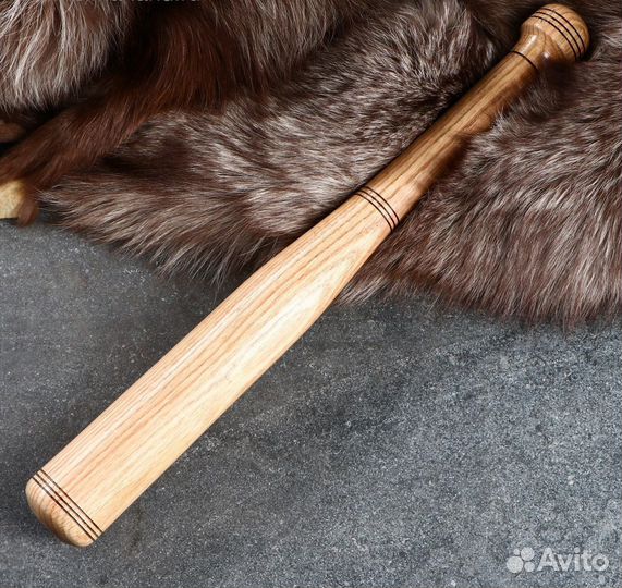 Бита деревянная сувенирная,50 см, массив дуба