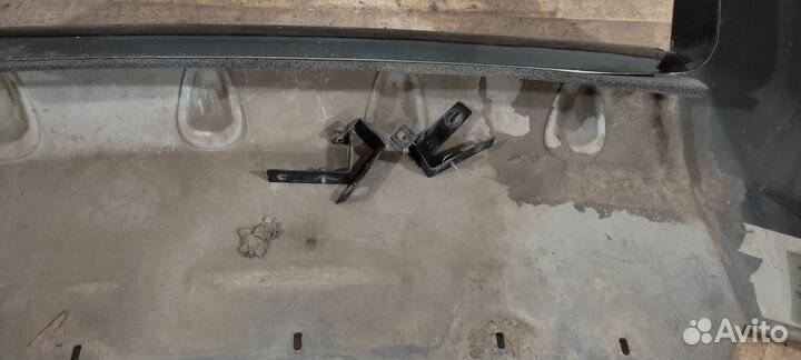 Mitsubishi outlander xl накладка на бампер