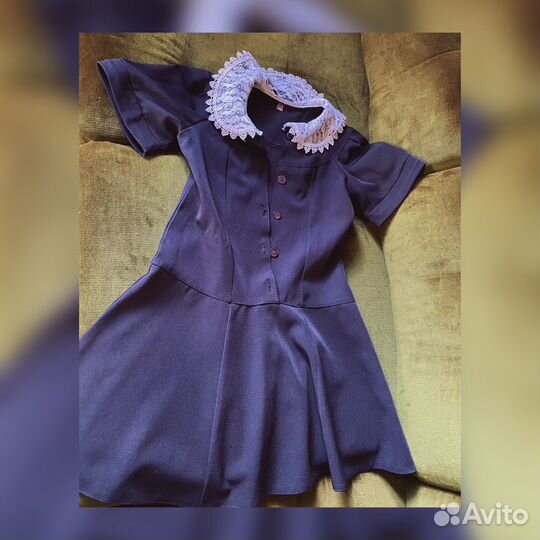 Школьная форма для девочки 122 128 синяя