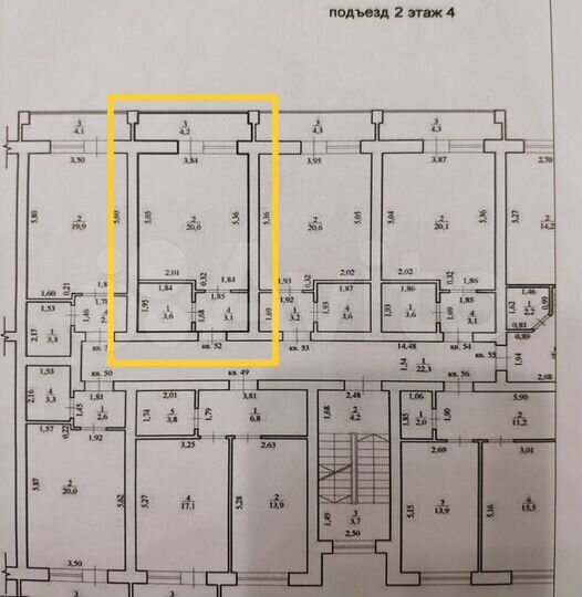 Квартира-студия, 26,7 м², 4/4 эт.