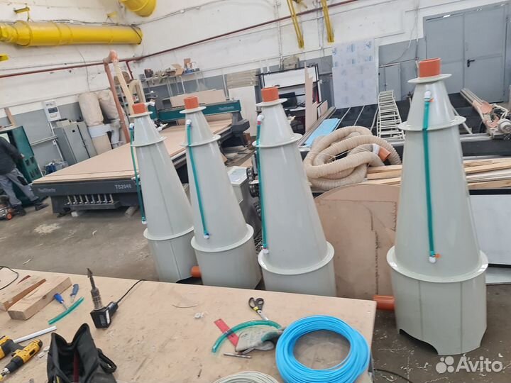 Напорный кислородный конус для узв и рыбных ферм