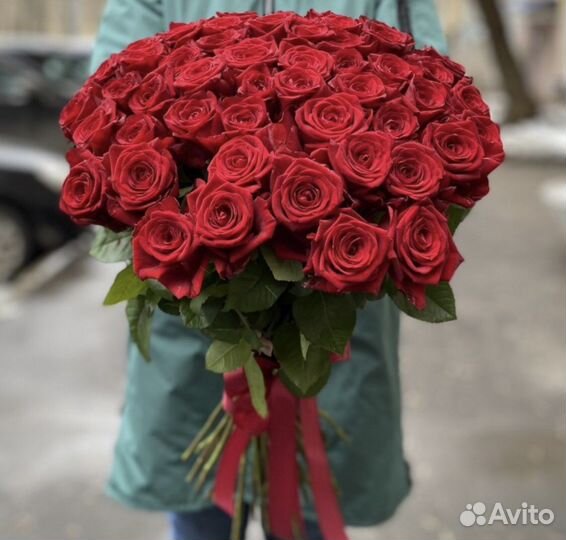 Букет из 53 роз с доставкой