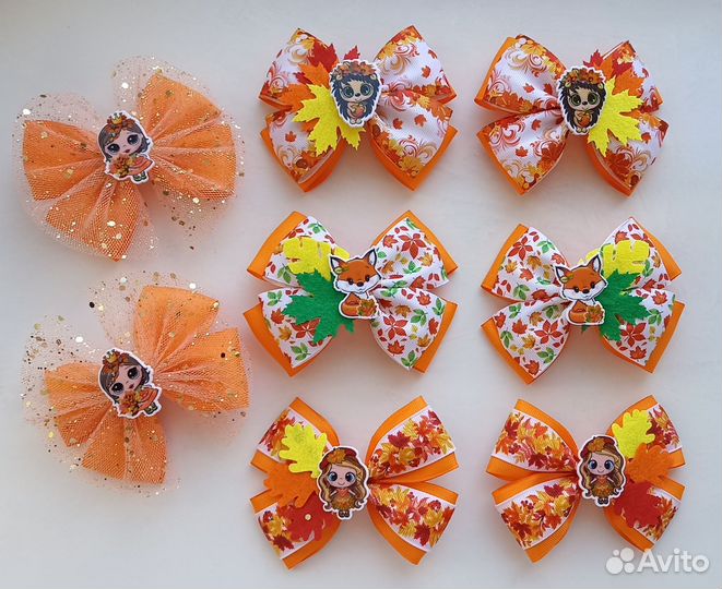 Заколки-бантики